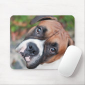 Cute boxer dog muismat (Met muis)