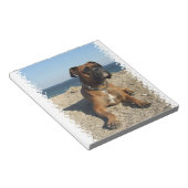 Cute Boxer Dog Notitieblok (Schuin)