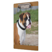 Cute Boxer/Dog Photo Clipboard Klembord (Links)