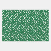 Cute Boxer en Red Striped Kerstmis Inpakpapier Vel (Voorkant 2)