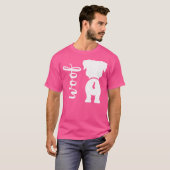 Cute Boxer Hondenliefhebber T-shirt (Voorkant volledig)