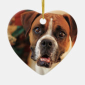 Cute Boxer Keramisch Ornament (Voorkant)