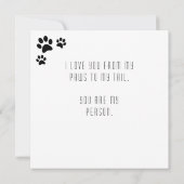 Cute Boxer Puppy Happy Birthday Hogs Aankondiging (Achterkant)