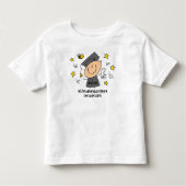 Cute Boy Afstudeerder Custom Kinder Shirts (Voorkant)