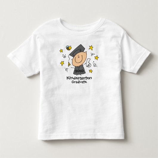 Cute Boy Afstudeerder Custom Kinder Shirts