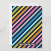 Cute Boy and Girl Twin Birthday Party Invitation Kaart (Achterkant)