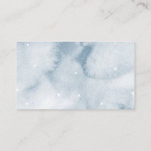 Cute Boy Elephant Books for Baby shower Request Informatiekaartje (Achterkant)