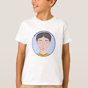 Cute Boy met enorme ogen T-shirt