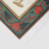 Cute  Boy met Valentijn Heart Tissuepapier (Detail)