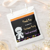 Cute Boy Mummy Halloween Costume Party Bedankzakje (Geknipt)