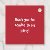 Cute Boy Pirate Party Bedankjes Labels (Achterkant)