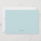 Cute Boys Dinosaur Birthday Party Invitation Kaart (Achterkant)