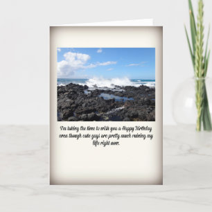 Cute Boys verpesten mijn leven maar Happy Birthday Kaart