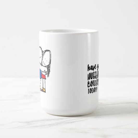 Cute BPD Awareness | Hug a Borderline | DBT-cadeau Koffiemok (Center)