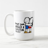 Cute BPD Awareness | Hug a Borderline | DBT-cadeau Koffiemok (Links)