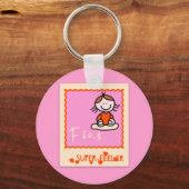 Cute BPD "Super-feeler" | DBT-cadeautje Sleutelhanger (Voorkant)