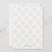 Cute Bra Bridal/Lingerie Shower Invitation Kaart (Achterkant)