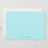 Cute Bra Lingerie Bridal Shower Invitation Kaart (Achterkant)