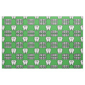 Cute Braces Pattern Stof (Fat Quarter)