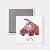 Cute brandweerauto magneet (Voorkant / Achterkant)