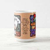  Cute Bread Baking Chef Coffee Mok (Center)