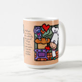 Cute Bread Baking Chef Coffee Mok (Voorkant rechts)