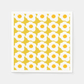 Cute Breakfast eipatroon verzamelen papieren serve Servet (Voorkant)