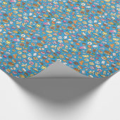 Cute Breakfast Food Cadeaupapier (Hoek)