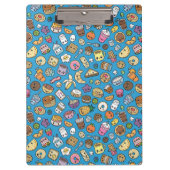 Cute Breakfast Food Klembord (Voorkant)