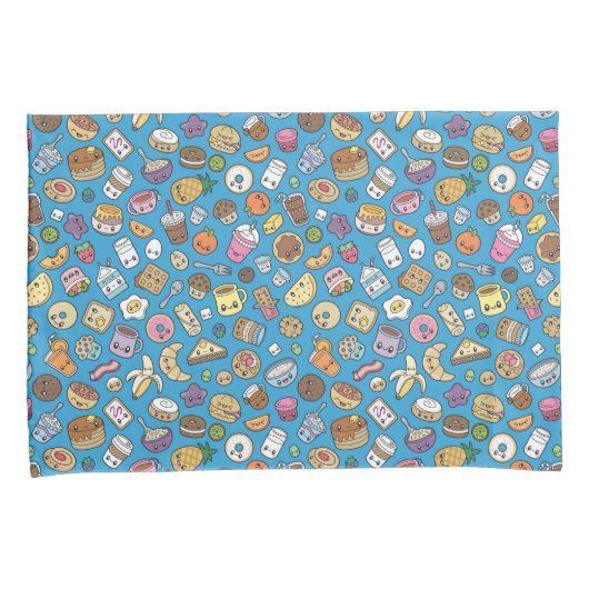 Cute Breakfast Food Kussensloop (Voorkant-Rechts)