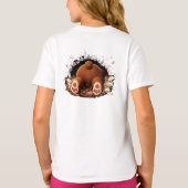 Cute Breakthrough Bear – Funny Front & Back T-shirt (Achterkant)