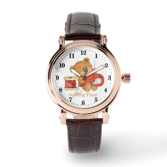 Cute breitting lovers beer Watch Horloge (Voorkant)