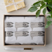 Cute Briards Patroon Tissuepapier (Geschenk)