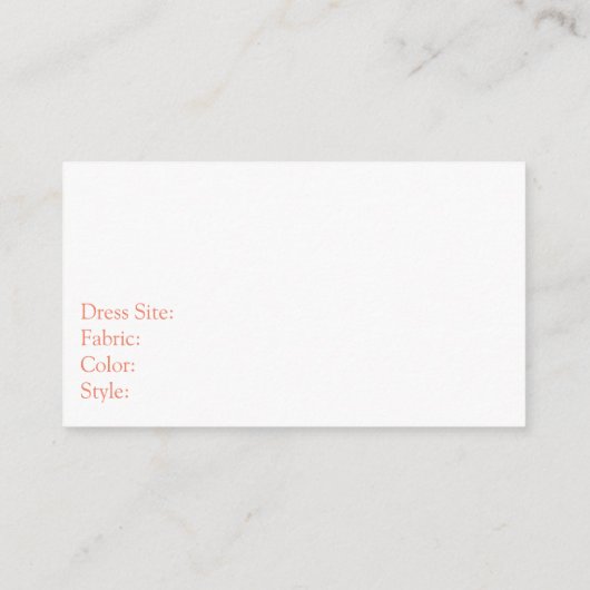 Cute Bridal Party proposal Kaart (Achterkant)