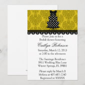 Cute Bridal Shower Uitnodiging (Voorkant / Achterkant)