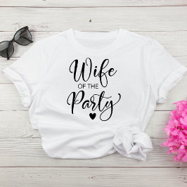 Cute Bride Bachelorette Party T-shirt