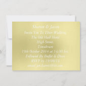 Cute Bride en Groom Scottish Wedding Theme Kaart (Achterkant)