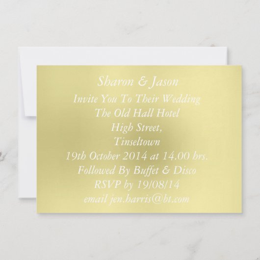 Cute Bride en Groom Scottish Wedding Theme Kaart (Achterkant)