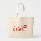Cute Bride  Grote Tote Bag (Voorkant)