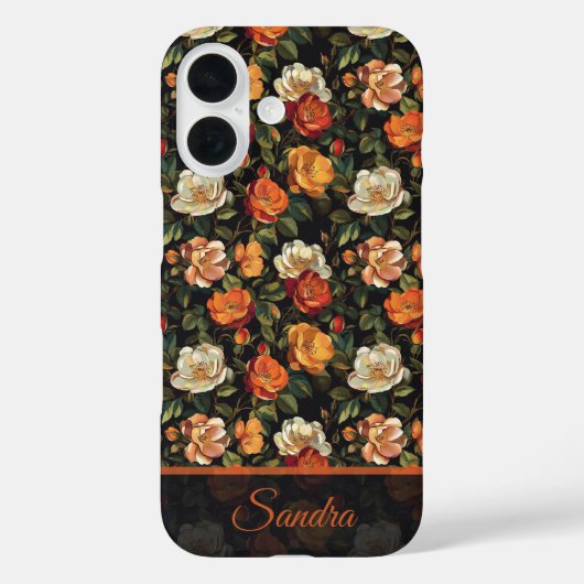 Cute Bridesmaid Gift Rose Name Case-Mate iPhone Case (Achterkant)