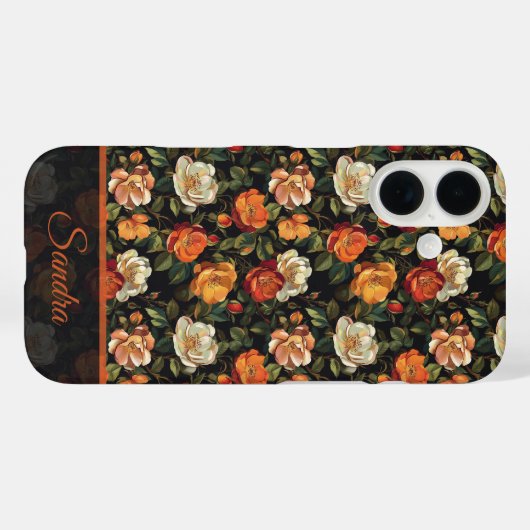 Cute Bridesmaid Gift Rose Name Case-Mate iPhone Case (Achterkant (horizontaal))