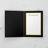 Cute Bridesmaid word art add message Kaart (Binnen)