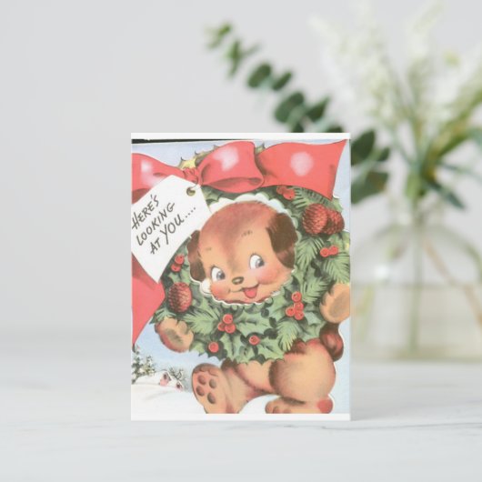 Cute Briefkaart (Staand voorkant)