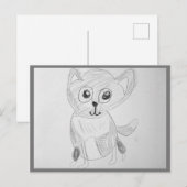 Cute Briefkaart voor alle gelegenheden (Voorkant / Achterkant)