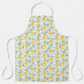 Cute & Bright Country Boerderij Yellow Lemon Patro Schort (Voorkant)