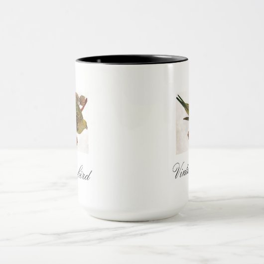  Cute Bright kleurrijke vogel en olie Mok (Midden)