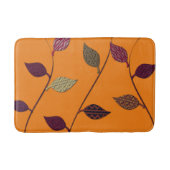 Cute Bright Leaves Bathmat Badmat (Voorkant)