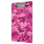 Cute Bright Roze Camo, Camouflage Klembord (Links)