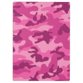 Cute Bright Roze Camo, Camouflage Klembord (Achterkant)