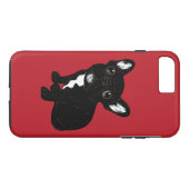 Cute Brindle Frenchie Puppy Case-Mate iPhone Case (Achterkant (Horizontaal))